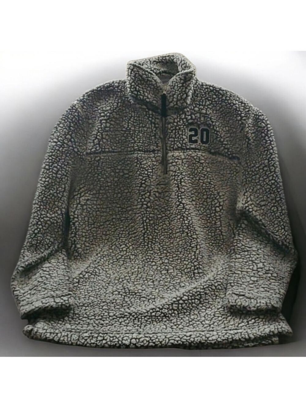 Jostens‎ 2020 quarter zip pull pullover comfy fleece fluff top